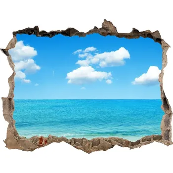 Fototapeta Nálepka fototapeta 3D výhled Pláž