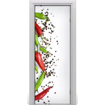 Fototapeta Fototapeta na dveře samolepící chilli 85x205 cm