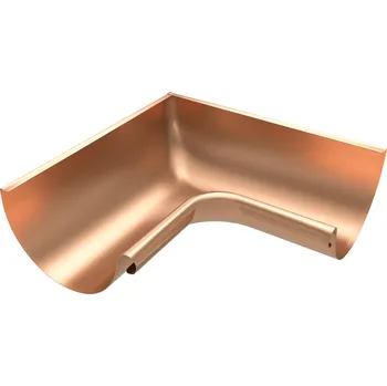 okap OKAPY Měděné žlaby r.š. 280 mm Roh vnitřní 280