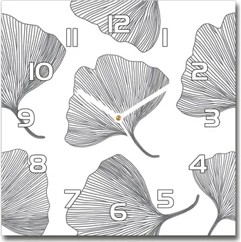 Hodiny Skleněné nástěnné hodiny čtverec Jinan