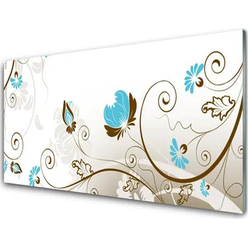 Obraz Obraz na skle Abstrakce Umění 100x50 cm 2 Přívěsky