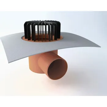 TOPWET Střešní vpusti PVC TW 125 PVC V