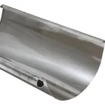 OKAPY Titanzinkové žlaby r.š. 280 mm Žlab půlkruhový podokapní d.2m