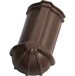 TONDACH Hřebenáč JIRČANY a STODO UH nárožní dlouhé č. 2 (š. 21 cm) ědá engoba