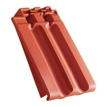 pálená krytina CREATON LENTI Krajní taška levá Měděně červená engoba