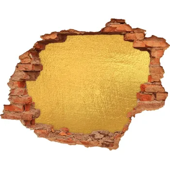 Fototapeta Fototapeta díra na zeď Zlatá folie pozadí