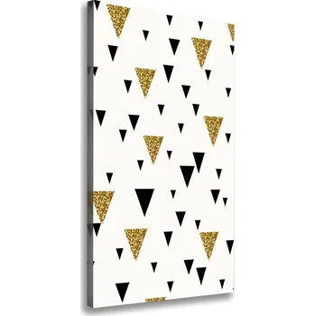 Obraz Vertikální Foto obraz canvas Trojúhelníky pozadí