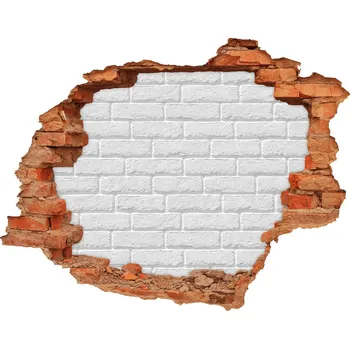 Fototapeta Fotoobraz díra na stěnu Zděná zeď