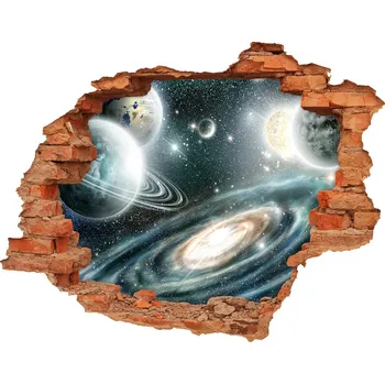 Fototapeta Fotoobraz díra na stěnu Sluneční soustava