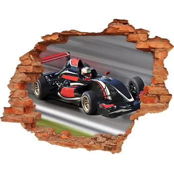 Fototapeta Foto fotografie díra na zeď Formule 1