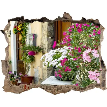 Fototapeta Fototapeta díra na zeď 3D Ulička Francie