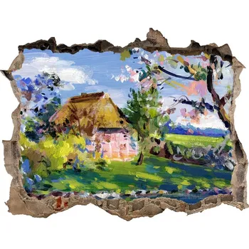 Fototapeta Díra 3D fototapeta nálepka Jarní krajina