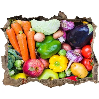 Fototapeta Nálepka fototapeta 3D na zeď Barevná zelenina