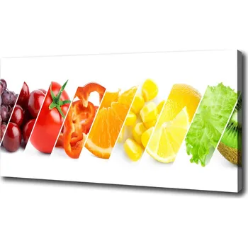 Obraz Moderní obraz canvas na rámu Ovoce a zelenina