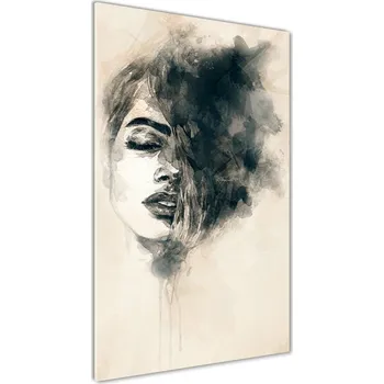 Obraz Vertikální Fotoobraz na skle Abstrakce žena