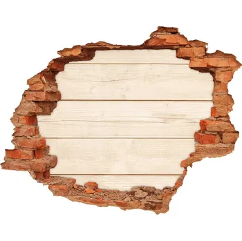 Fototapeta Fototapeta díra na zeď Dřevěné pozadí