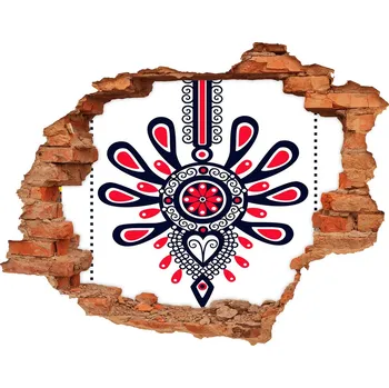 Fototapeta Díra 3D fototapeta na stěnu Polský lidový vzor