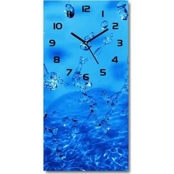 Hodiny Moderní hodiny nástěnné Kapky vody