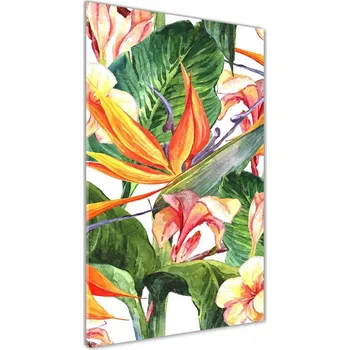 Obraz Vertikální Foto obraz sklo tvrzené Havajský vzor