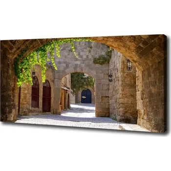 Obraz Foto obraz na plátně Okouzlující ulička