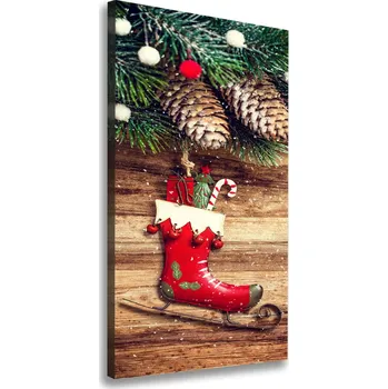 Obraz Vertikální Foto obraz na plátně Sváteční ozdoby