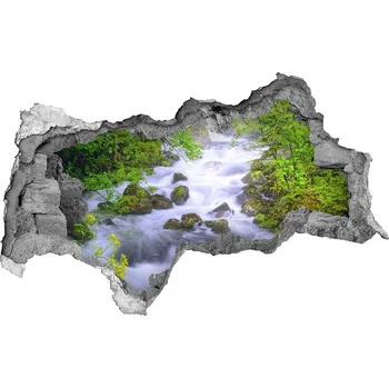 Fototapeta Nálepka fototapeta 3D výhled Horská řeka