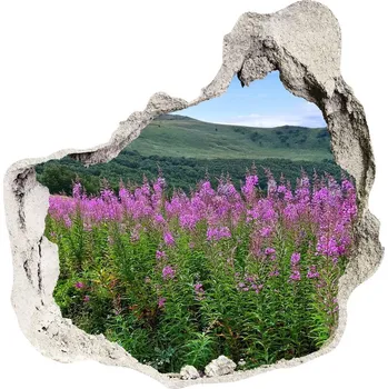 Fototapeta Samolepící díra na stěnu Zelené vrcholky