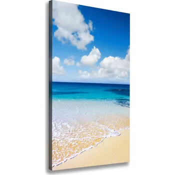 Obraz Vertikální Foto obraz na plátně Tropická pláž