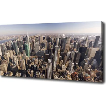 Obraz Foto obraz na plátně New York ptačí pohled