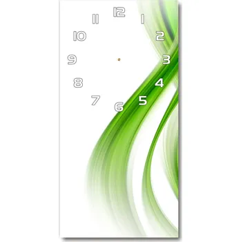 Hodiny Nástěnné hodiny tiché Abstrakce vlna