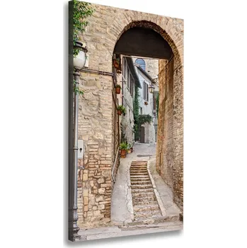Obraz Vertikální Foto obraz na plátně Italské uličky