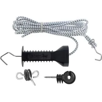 Ohradník Vchod do ohrady pro elektrické ohradníky s gumou 4,5 - 9 m