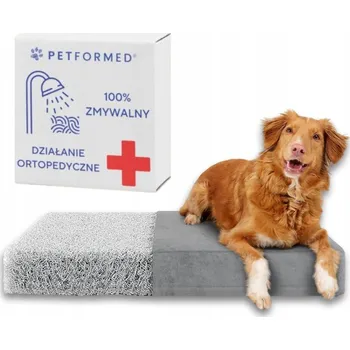 Pelíšek pro psa Petformed ortopedické pelíšek pro psa, šedý, 104 cm x 65 cm
