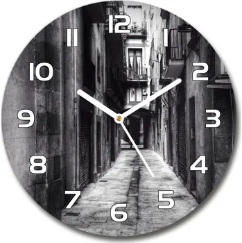 Hodiny Skleněné hodiny kulaté Barcelona Španělsko