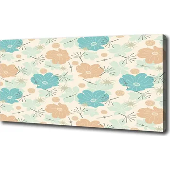 Obraz Foto obraz na plátně do obýváku Květinový vzor