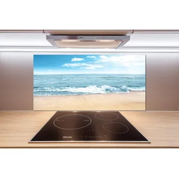 Obklad Skleněný panel do kuchyně Pláž