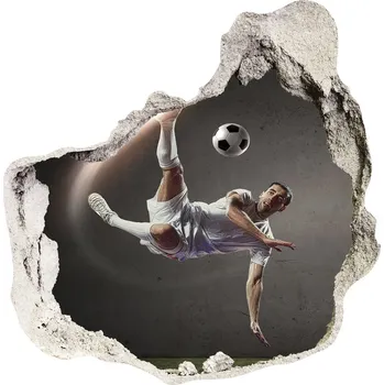 Fototapeta Samolepící díra na stěnu nálepka Fotbalista