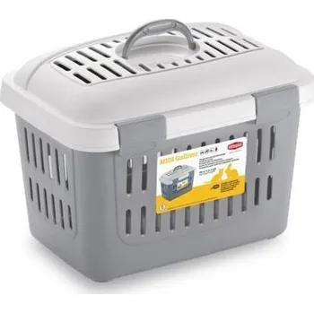 Box Gulliver midi, bílo-šedý 45×33×33 cm