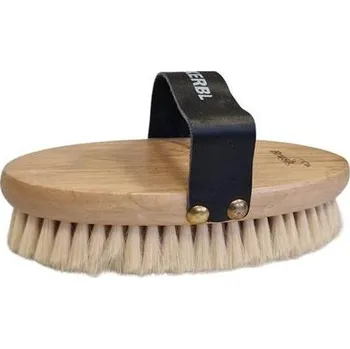 Čištění pro koně Kartáč Kerbl jemný, dřevěný