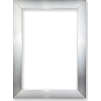 Rám na obraz Fotorámeček Alaska Rozměr: 13 x 18 cm, Barva: Stříbrná, Typ zasklení: Sklo