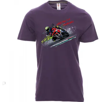 Pánské tričko payper S02 roud Barva: indigo fialová 06001, Velikost: M