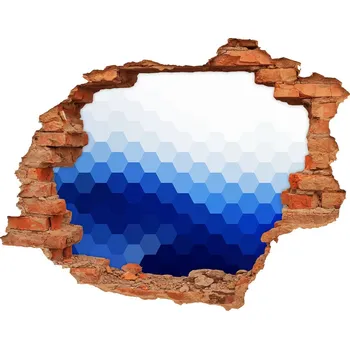 Fototapeta Díra 3D fototapeta nálepka Kvádry pozadí