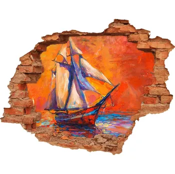 Fototapeta Foto fotografie díra na zeď Vesmírná loď