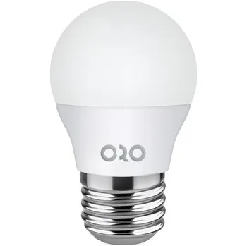 Žárovka LED žárovka E27 5 W studená ORO-E27-G45-TOTO-5W-CW