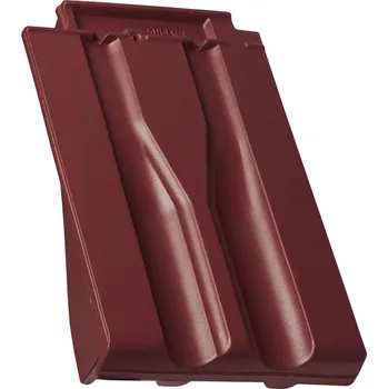 pálená krytina TONDACH Renoton 14 (Brněnka 14) HRANICE Okrajová taška levá Červená Amadeus Glazura