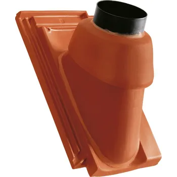 Cestovní taška CREATON Průchody střechou OPTIMA Taška odtahová NW 110 turbokot Vínově červená engoba