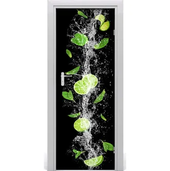 Fototapeta Fototapeta na dveře do domu samolepící limetky 75x205 cm