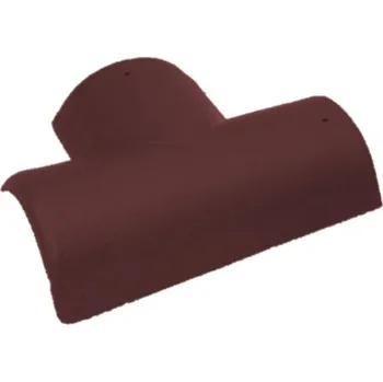 betonová krytina BRAMAC Hřebenáč EU Protector PLUS Rozděl. hřebenáč T220 levý+2pří Tmavě hnědá