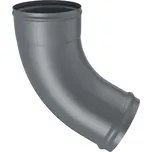 OKAPY POZINK LAKOVANÉ ZAMBELLI Pozink-lak svody 80 mm Výtokové koleno 72° RAL 7016 černá antracit