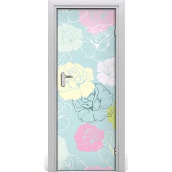 Fototapeta Samolepící fototapeta na dveře růže 75x205 cm